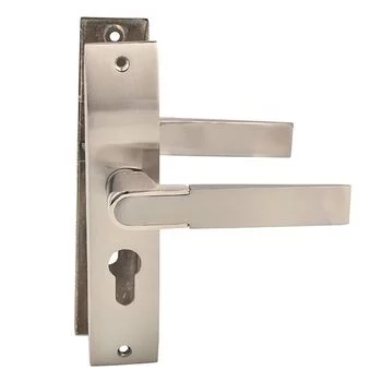 PLAZA PRIED S1 60MM :- 8  PRIED MORTISE HANDLE + MORTISE LOCK & 60MM CYLINDER BOTH SIDE KE LEVER HANDLES PLAZA   Model: 8310