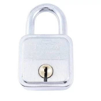 PLAZA G - 30 :- ATOOT PAD LOCK WITH 4 KAY IN STAINLESS STEEL FINISH 65MM PLAZA Model: 5102