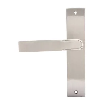 PLAZA PRIED BABY LATCH:- 8 PRIED MORTISE HANDLE + BABY LATCH IN STAINLESS STEEL FINISH LEVER HANDLES PLAZA Model: 8314