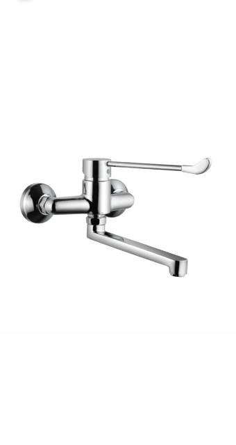 Surgical Purpose Elbow Action Sink Mixer | Model : FLR-CHR-5166