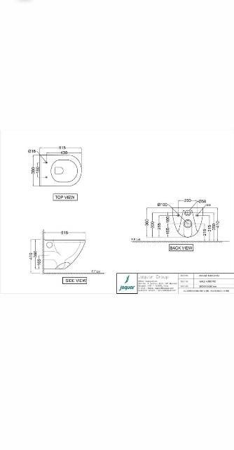 Rimless Wall Hung WC | Model : CNS-WHT-963UFSM