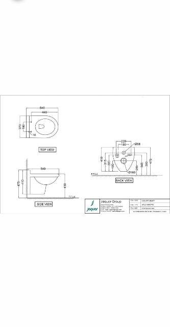 Wall Hung WC | Model : CNS-WHT-959SPP