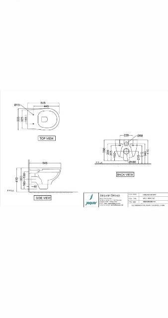 Wall Hung WC | Model : CNS-WHT-961SPP