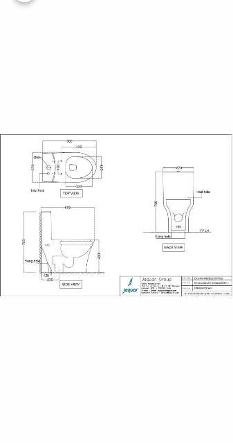 Rimless Single Piece WC | Model : CNS-WHT-853S220SPPSM