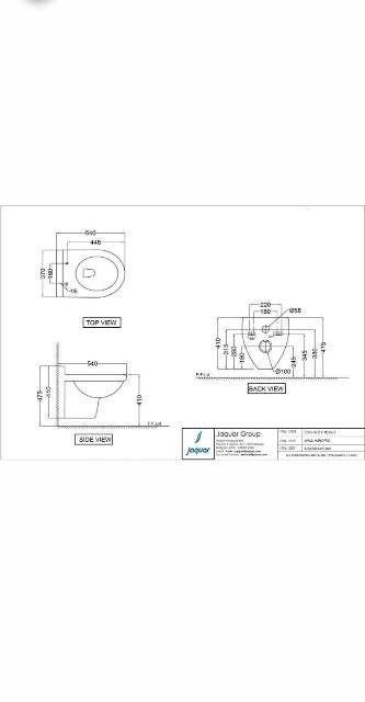 Wall Hung WC | Model : CNS-WHT-959UF