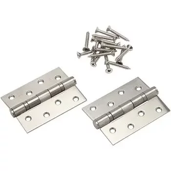IPSA SS202 BALL BEARING HINGE 4X3X3 CAPPED 2PC IPSA Model: 14028/H109