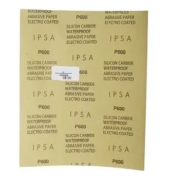 IPSA WATER ABRASIVE PAPER 600 IPSA Model: 13317