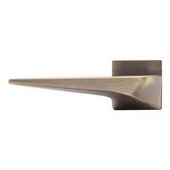 IPSA SMOKE MORTISE HANDLE ON ROSE IN MAB FINISH IPSA Model: 16552