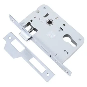 OZONE CLOSED BODY MORTISE LOCK BODY WITH DEAD BOLT & LATCH BOLT OML-11-E 5050mm CP OZONE Model: OML-11-E 50*50MM CP