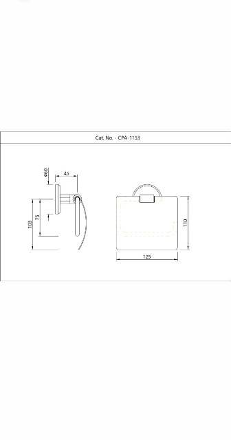 Toilet Roll Holder | Model : CPA-CHR-1153