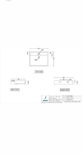 Table Top Basin | Model : JDS-WHT-25943