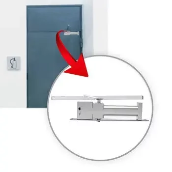 IPSA SLIM CONCEALED DOOR CLOSER, WEIGHT CAPACITY (KG) 80 - CDC 80 IPSA Model: 9059