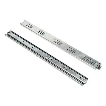 IPSA TELESCOPIC BALL BEARING DRAWER SLIDER - SS Finish 550MM PAIR IPSA Model: 6429