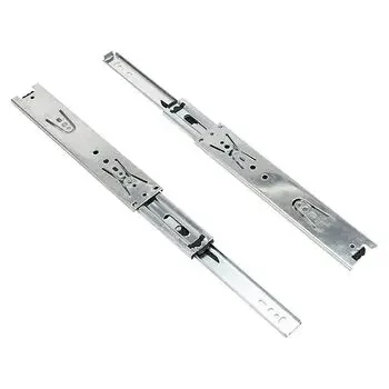 IPSA TELESCOPIC BALL BEARING DRAWER SLIDER - SS Finish 250MM PAIR IPSA Model: 6324
