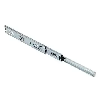 IPSA TELESCOPIC BALL BEARING DRAWER SLIDER - SS Finish 300MM PAIR IPSA Model: 5511
