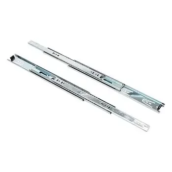 IPSA TELESCOPIC BALL BEARING DRAWER SLIDER - SS Finish 450MM PAIR IPSA Model: 5972