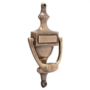 ACELINE BRASS DOOR KNOCKER OLD SCHOOL EBM ACELINE Model: SEA10220108