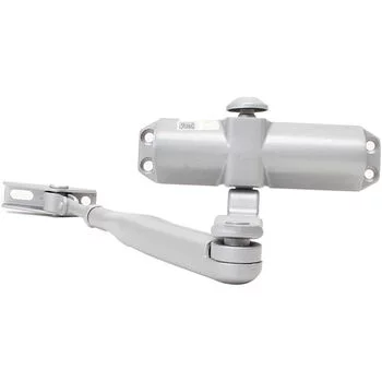 OZONE OVERHEAD DOOR CLOSER (SCISTAINLESS STEELOR ARM) NSK-580-11 Std. Silver OZONE Model: NSK-580-11 STD. SILVER