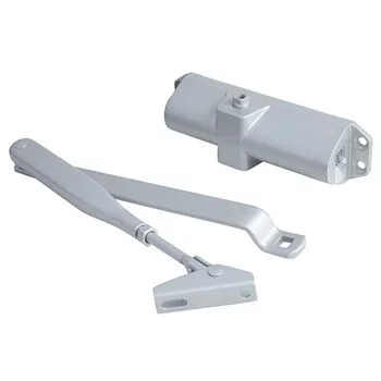 OZONE OVERHEAD DOOR CLOSER (SCISTAINLESS STEELOR ARM) NSK-580-11 Std. Silver OZONE Model: NSK-580-11 STD. SILVER