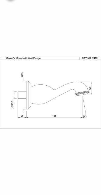 Bath Tub Spout | Model : SPJ-ACR-7429