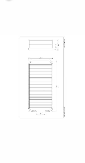 Shower Basket Large | Model : ACN-CHR-1179N