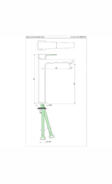 Single Lever Tall Boy | Model : KUP-BGP-35005BPM