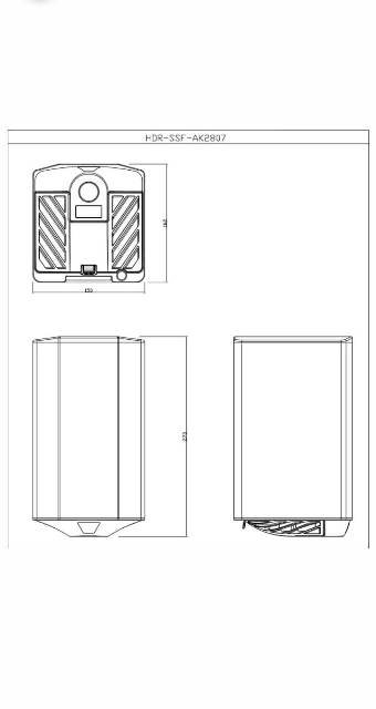 Flash Touch-Free Infrared Hand Dryer | Model : HDR-SSF-AK2807