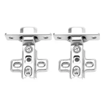 EBCO HINGES PUSH OPEN - HALF OVERLAY (WITH MAGNETIC PUSH OPEN FITTINGS) EBCO Model: HPO2-POM