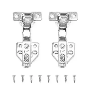 EBCO SS SOFT CLOSE HINGE SLOW MOTION INSET - SS304 - WITH 4 HOLE EBCO | Model: HSM3M1-SS