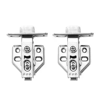EBCO SS SOFT CLOSE HINGE SLOW MOTION OVERLAY - SS304 - WITH 4 HO EBCO | Model: HSM1M1-SS
