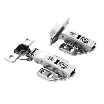 EBCO SS SOFT CLOSE HINGE SLOW MOTION OVERLAY - SS304 - WITH 4 HO EBCO | Model: HSM1M1-SS