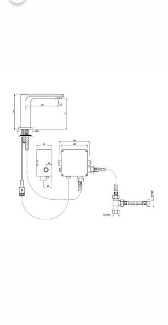Sensor Faucet For Wash Basin | Model : SNR-WHM-15019PMPK