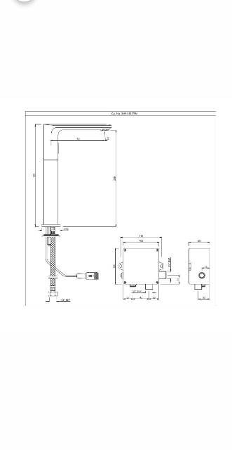 Tall Boy Sensor Faucet | Model : SNR-CHR-15017PM