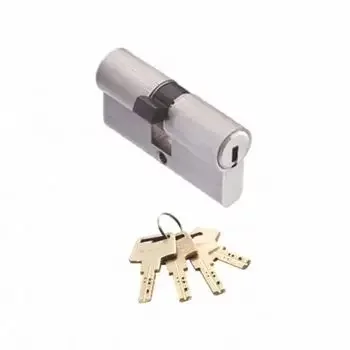 QUBA 60 MM BOTH SIDE KEY CYLINDER BGPVD FINISH QUBA Model: Q-10KK-60-BGPVD