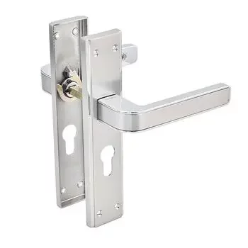 QUBA ELEGANT COMBO WITH BACK PLATE 10MM Q-428-08KK-SS/CP LEVER HANDLES QUBA Model: Q-428-08KK-SS/CP