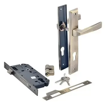 QUBA ELEGANT COMBO WITH BACK PLATE Q-445-10KK-AB LEVER HANDLES QUBA Model: Q-445-10KK-AB