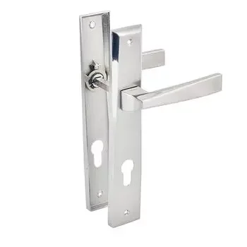 QUBA ELEGANT COMBO WITH BACK PLATE Q-445-10KK-SS/CP LEVER HANDLES QUBA | Model: Q-445-10KK-SS/CP