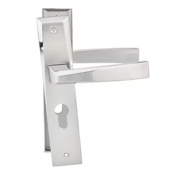 QUBA ELEGANT COMBO WITH BACK PLATE Q-445-08KK-SS/CP LEVER HANDLES QUBA | Model: Q-445-08KK-SS/CP