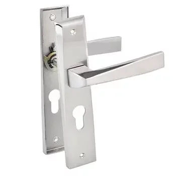 QUBA ELEGANT COMBO WITH BACK PLATE Q-445-08KK-SS/CP LEVER HANDLES QUBA | Model: Q-445-08KK-SS/CP