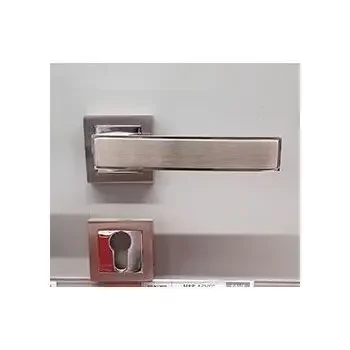 QUBA ELEGANT COMBO WITH ROSE Q-410-ORLK-SS/CP LEVER HANDLES QUBA | Model: Q-410-ORLK-SS/CP