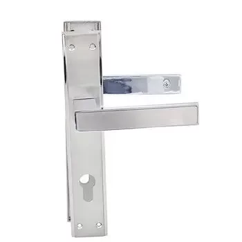 QUBA ELEGANT COMBO WITH BACK PLATE Q-410-10KK-SS/CP LEVER HANDLES QUBA | Model: Q-410-10KK-SS/CP