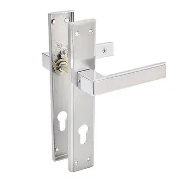 QUBA ELEGANT COMBO WITH BACK PLATE Q-410-10KK-SS/CP LEVER HANDLES QUBA | Model: Q-410-10KK-SS/CP