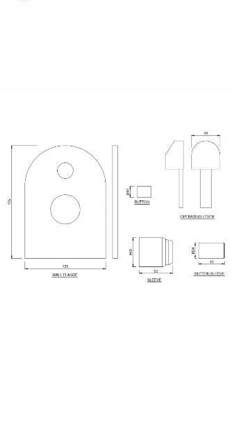 Single Lever Exposed Parts Kit | Model : DRC-CHR-37055NK