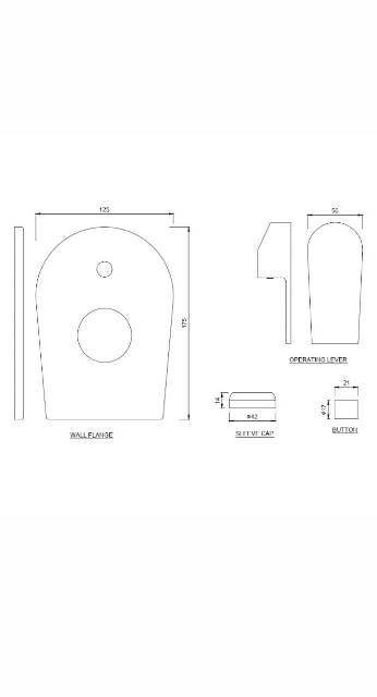 Single Lever Exposed Parts Kit Of Diverter | Model : ARI-CHR-39065NK