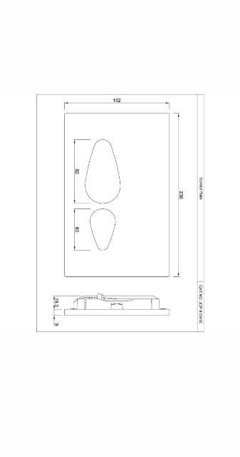 Control Plate Vignette Prime | Model : JCP-SSF-812415