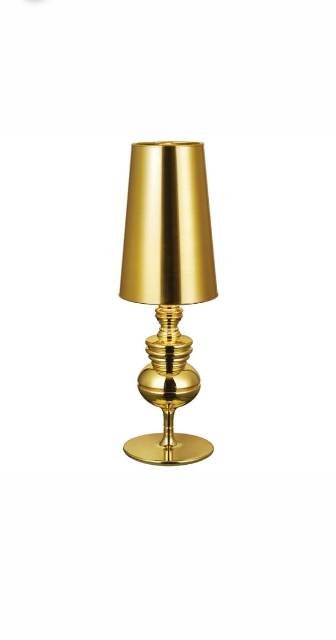 PVC Shade Table Lamp | Model : DTL-GLD-TL1018T2