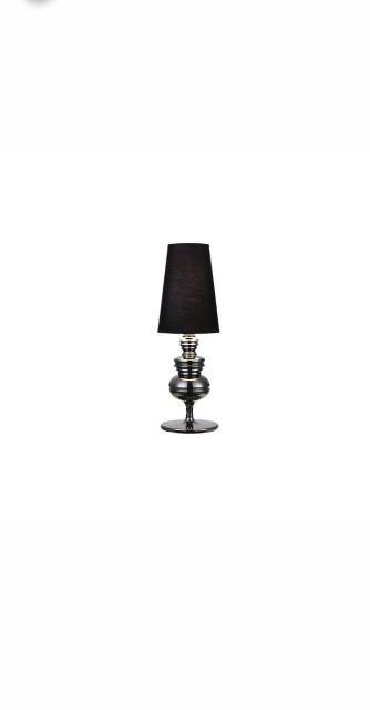PVC Shade Table Lamp | Model : DTL-BLK-TL1018T2