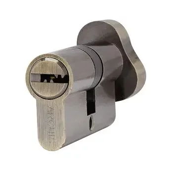 ARCHIS 60 MM KEY & KNOB CYLINDER (AB FINISH) ARCHIS Model: 60-KXL-AB/DK/E