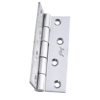 GODREJ BUTT HINGE DH PL STAINLESS STEEL 100MM 60MM 2.5MM DC GODREJ Model: 4365