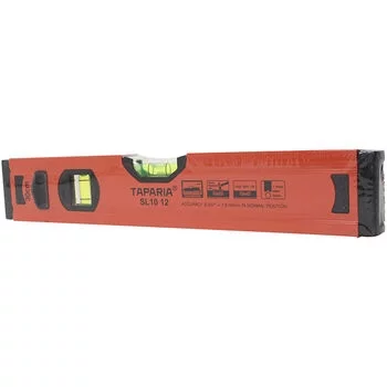 TPRIA SPIRIT LEVEL S 300MM (1MM ACCURACY WITHOUT MAGNET) TAPARIA Model: SL 1012